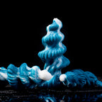 Oieffur Shark Egg Spiral Anal Plug from Fantasy Dildos collection, showing smooth silicone design in three size options.