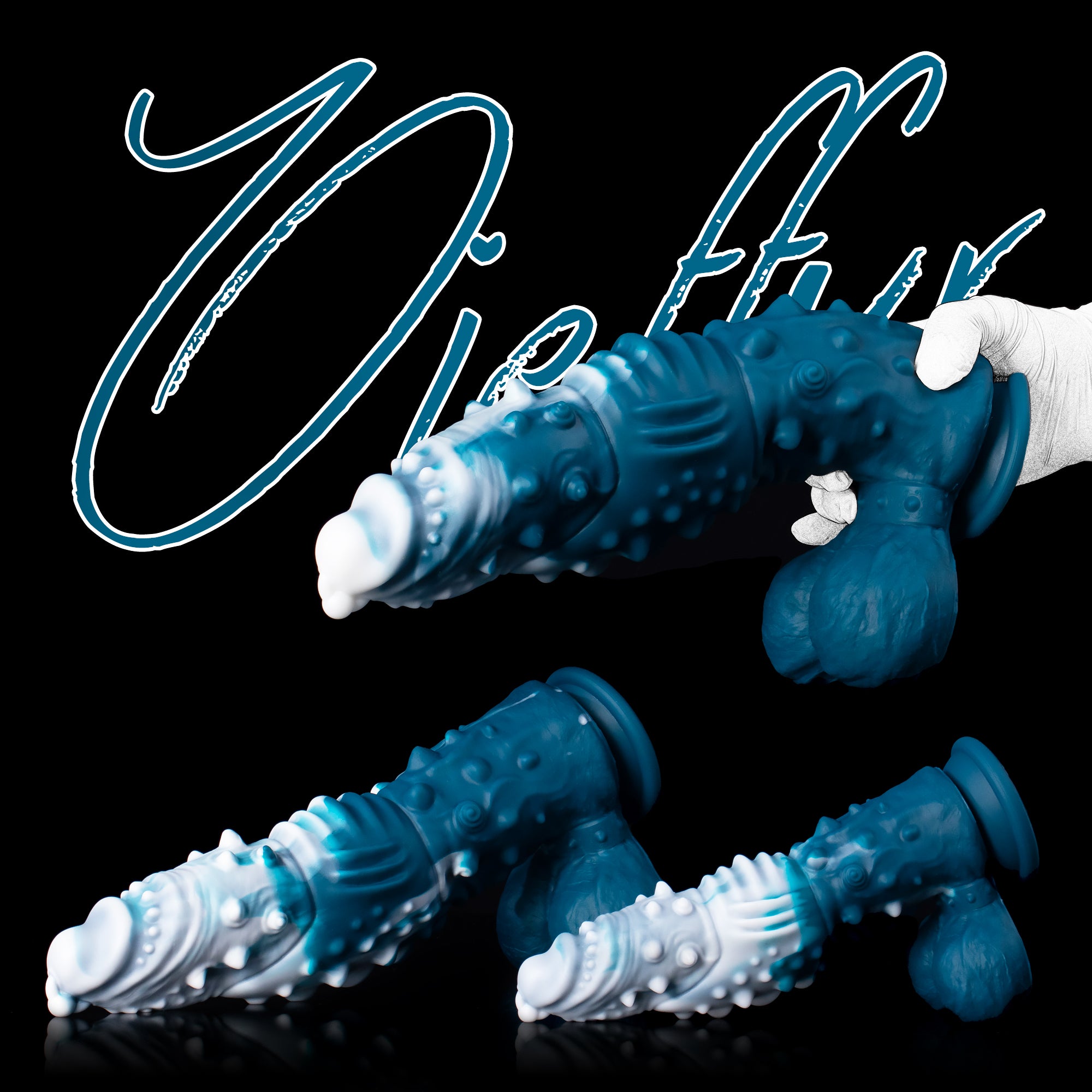Koopa Silicone Monster Dildo - Suction Cup Design, Various Sizes Available Zweitbild