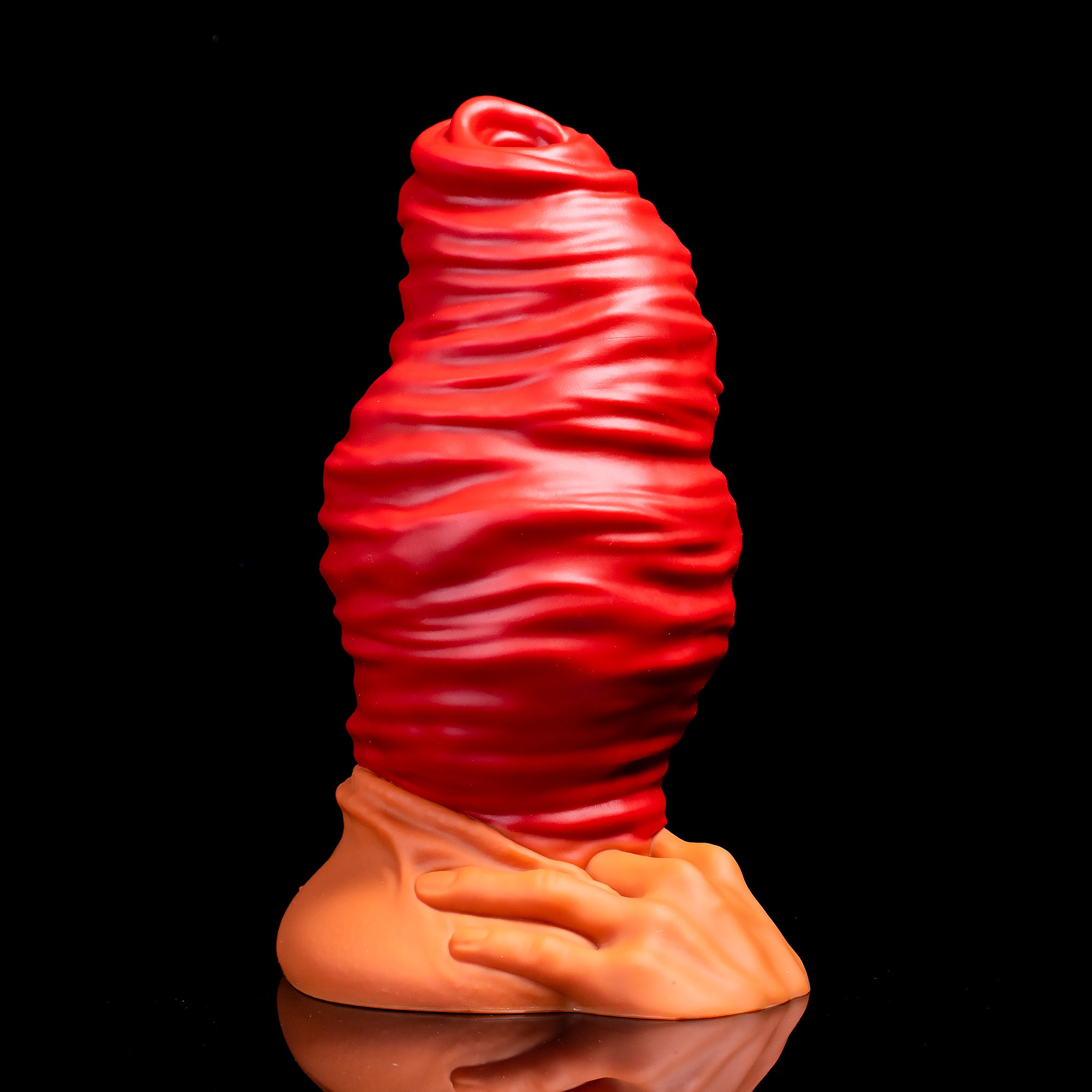 Oieffur Fantasy Dildo mirror anal plug designed to mimic anal prolapse, featuring realistic details and expandable design for adult use. Hauptbild