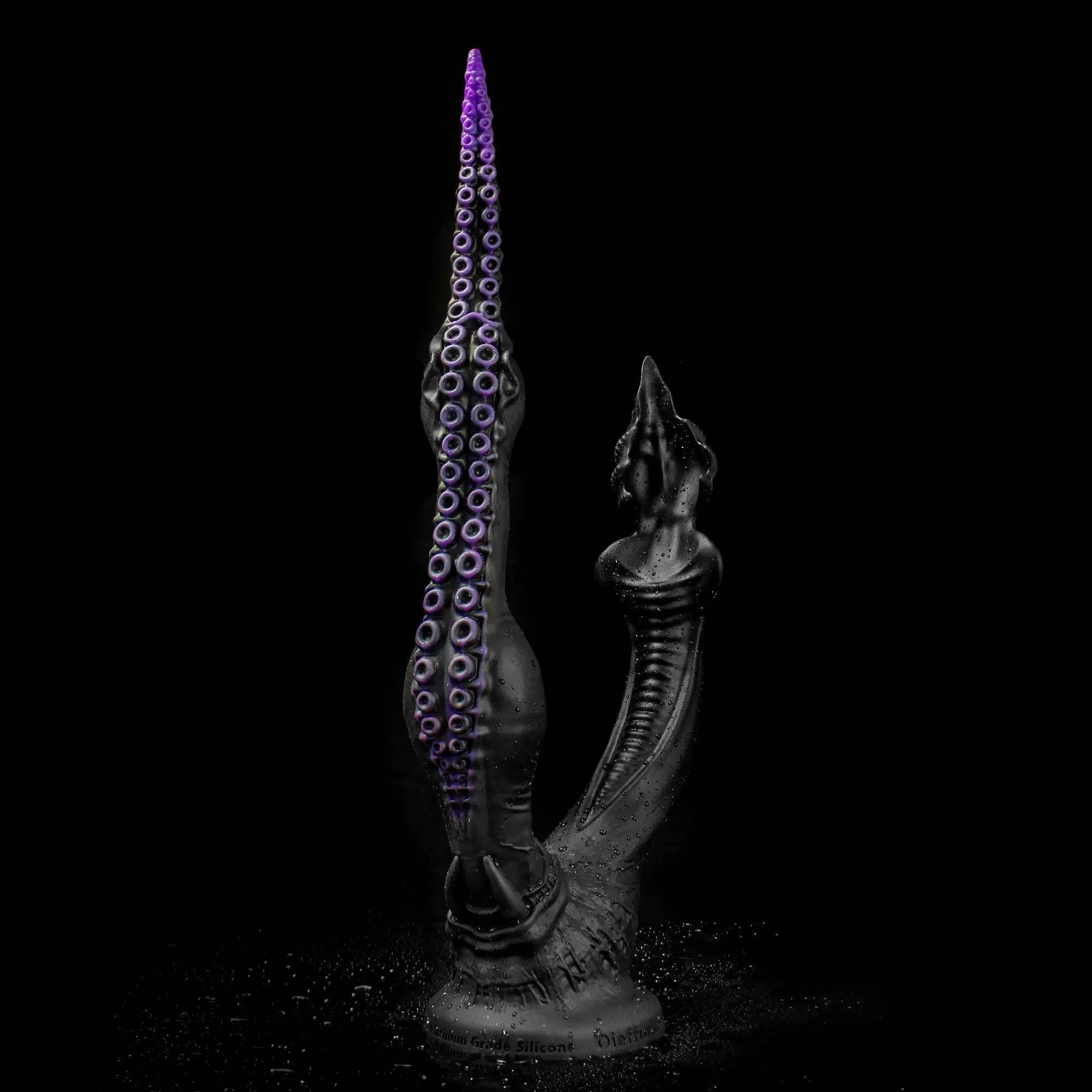 Oieffur Twin Fantasy Alien Tentacle Double Ended Dildo with detailed tentacle design, suitable for fantasy-themed adult pleasure. Hauptbild
