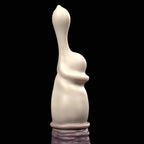 Milked | Realistic Condom-Play Platinum Silicone Dildo — First Edition Pre-order