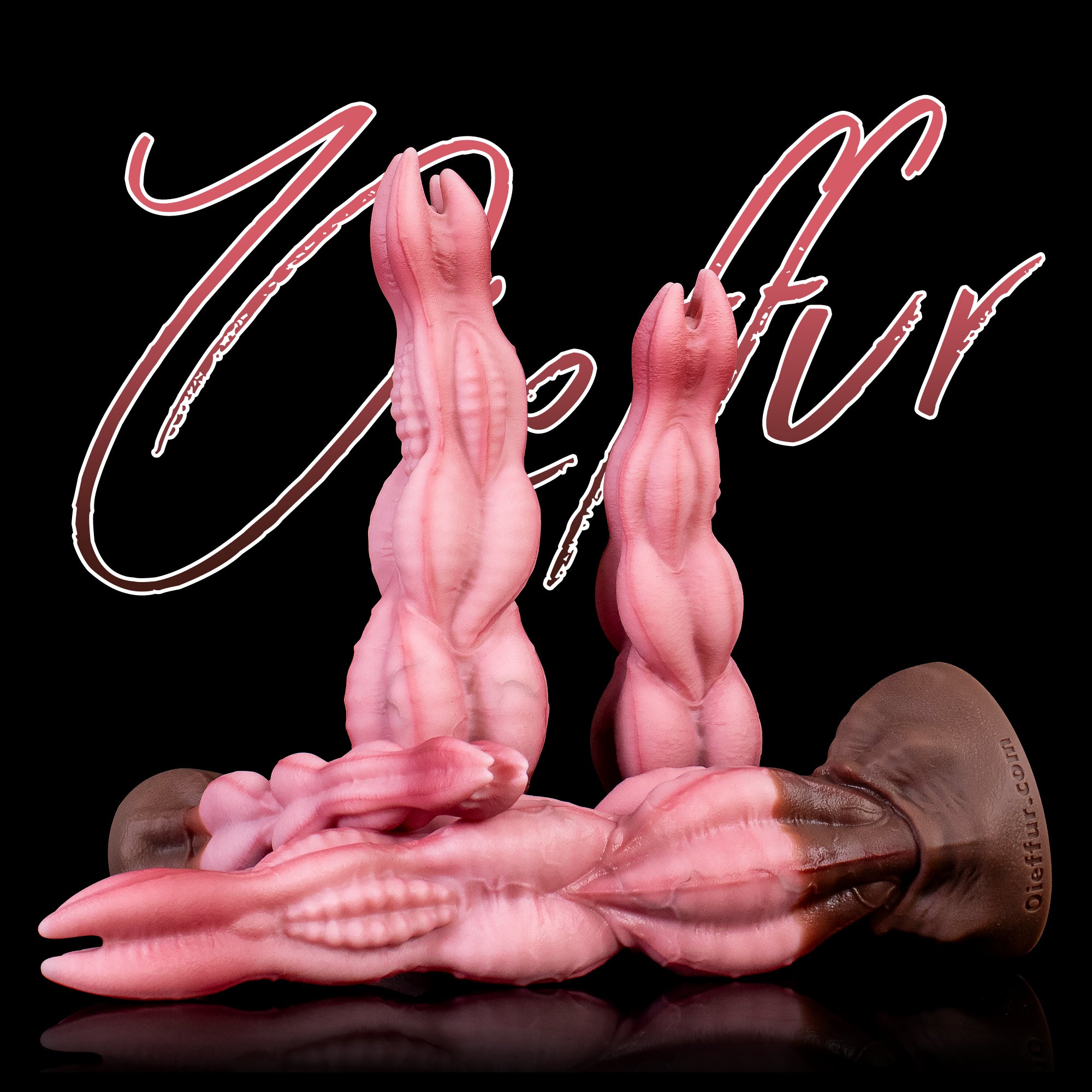 Oieffur Nagaros platinum silicone fantasy dildo shaped like the feathered serpent god with detailed scales and serpent head design.