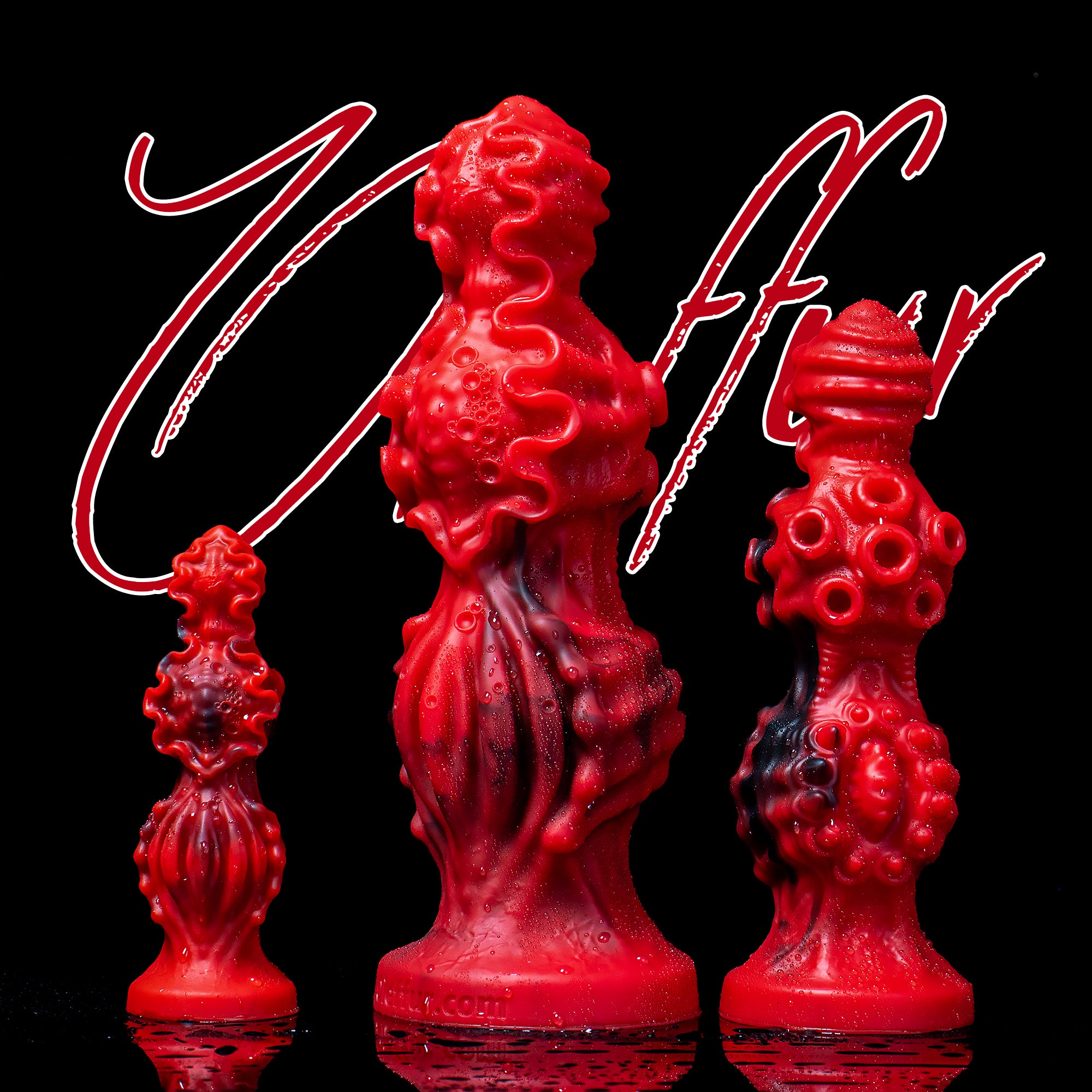 Abyssal Depths Beaded Dildo - Medical Grade Silicone Zweitbild
