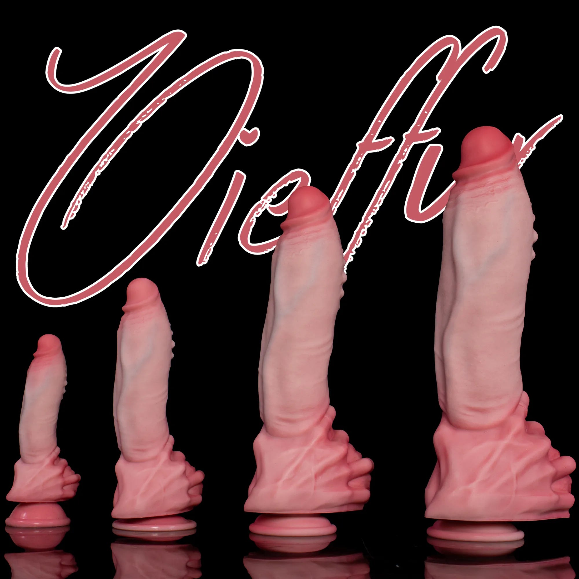Hot Surge Fantasy Realistic Dildo - Dual Layer Design Zweitbild