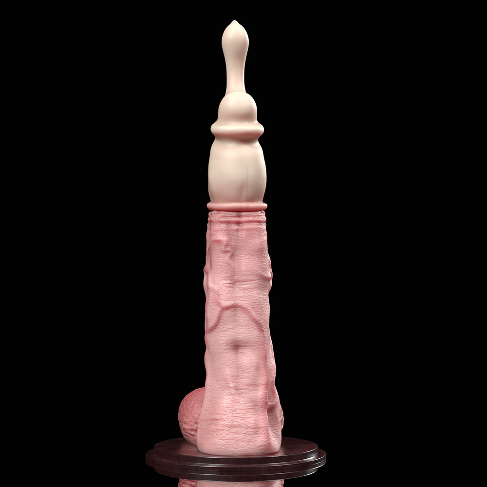 Milked | Realistic Condom-Play Platinum Silicone Dildo — First Edition Pre-order