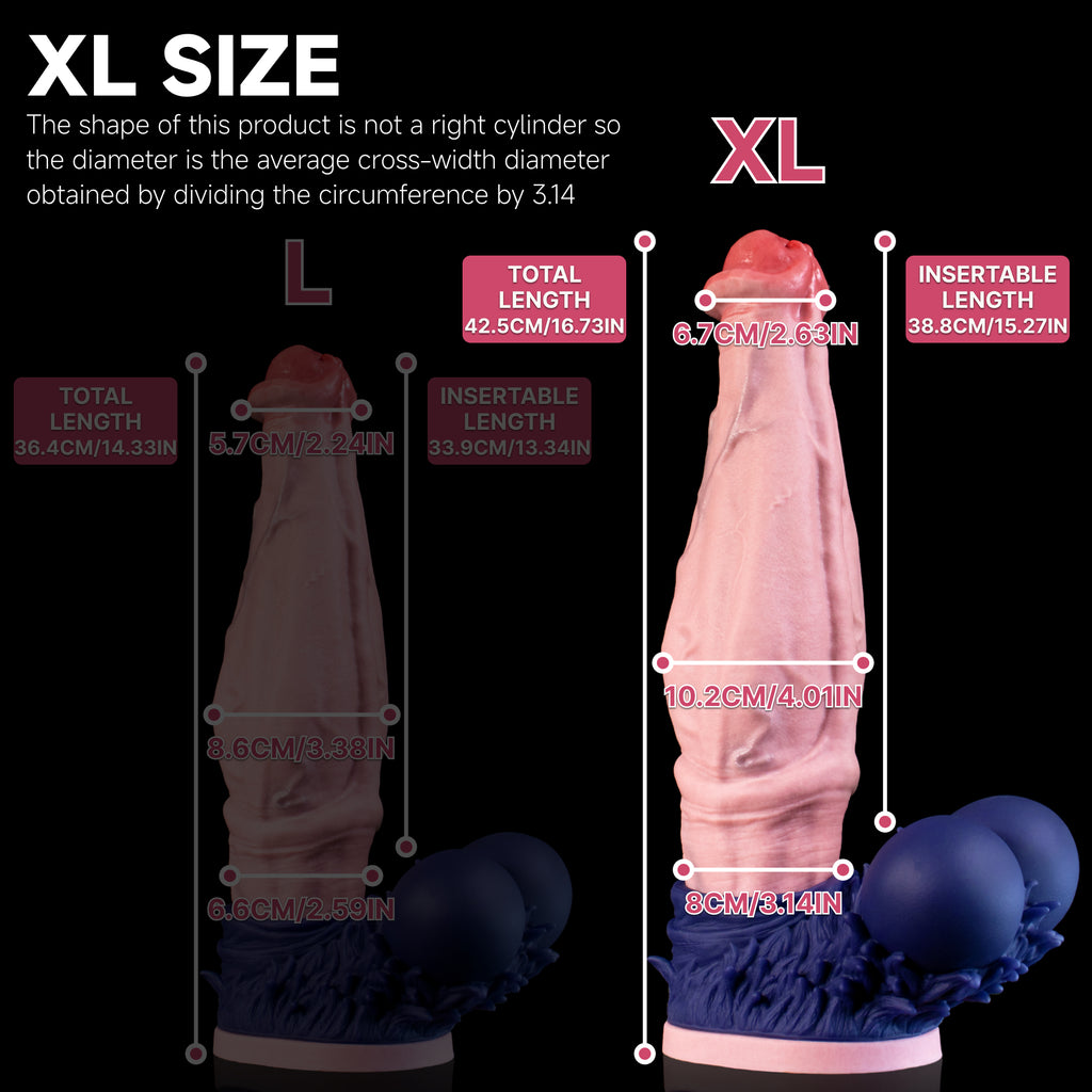 Brakheth Realistischer Muskel-Dildo