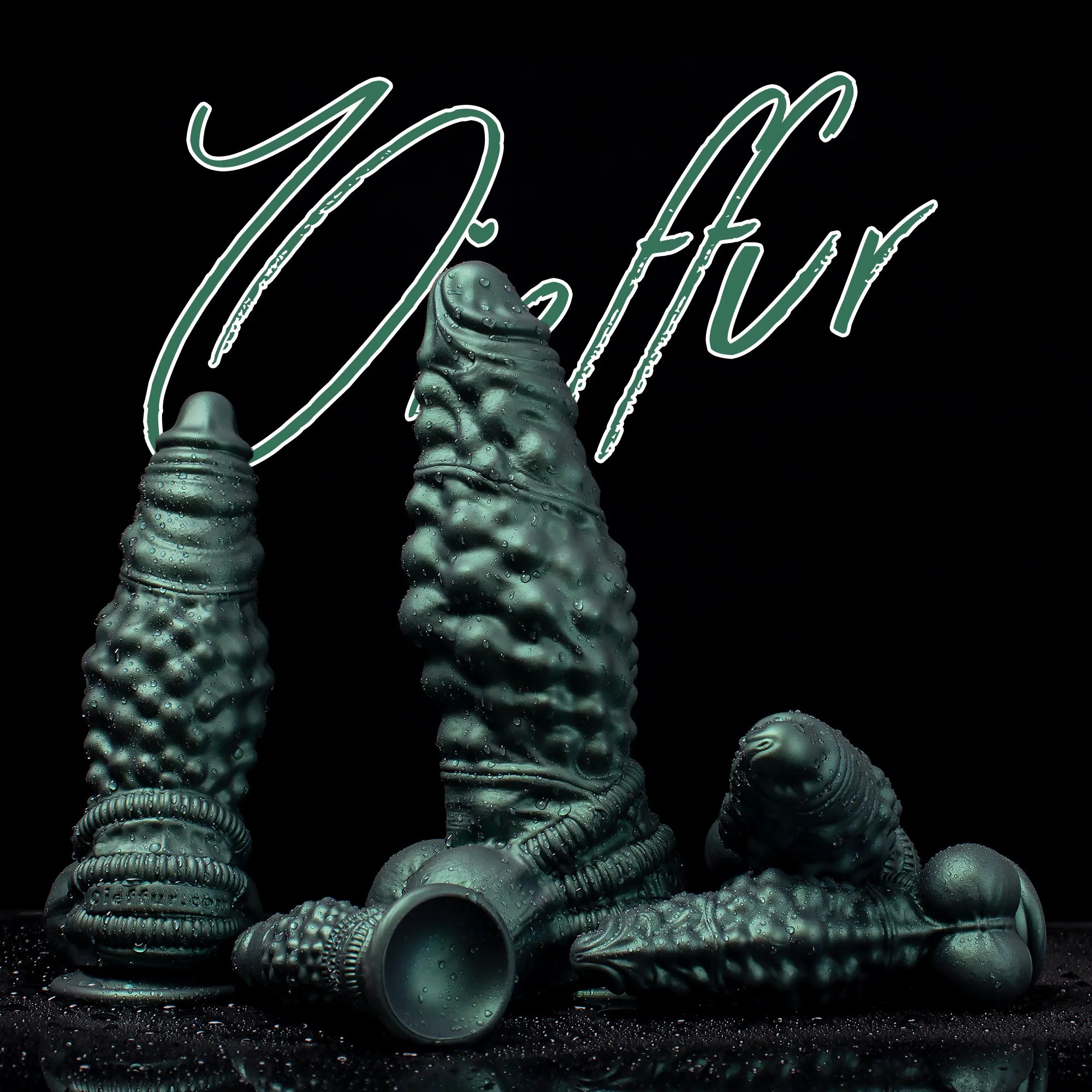 Nexus Node Monster Toy - Alien Texture, Platinum Silicone Zweitbild