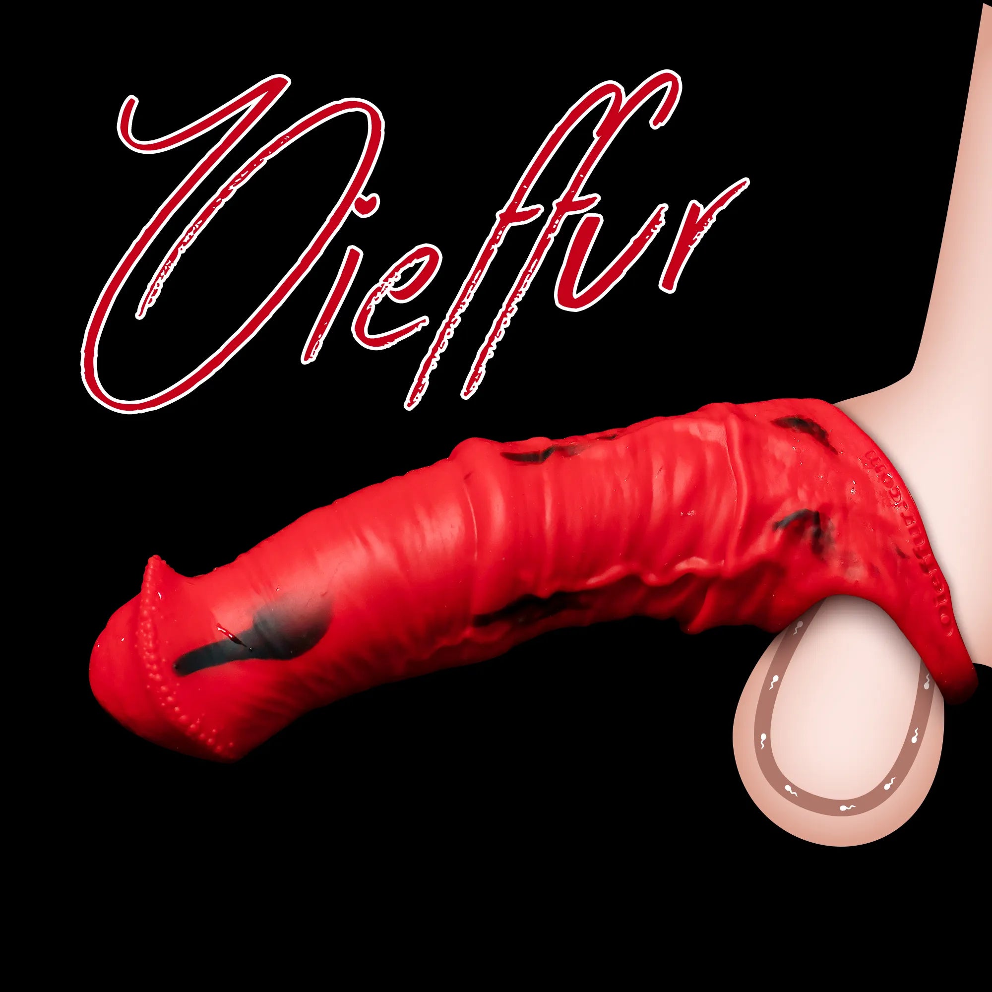 Storm Horse Male Extender Sleeve - Realistic Penis Sheath Zweitbild